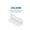 Części zamienne Metal-Technik Widły do obornika